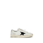 Golden Goose White Calf Leather Bos Taurus Sneakers
