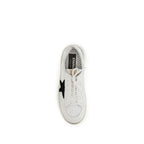Golden Goose White Calf Leather Bos Taurus Sneakers