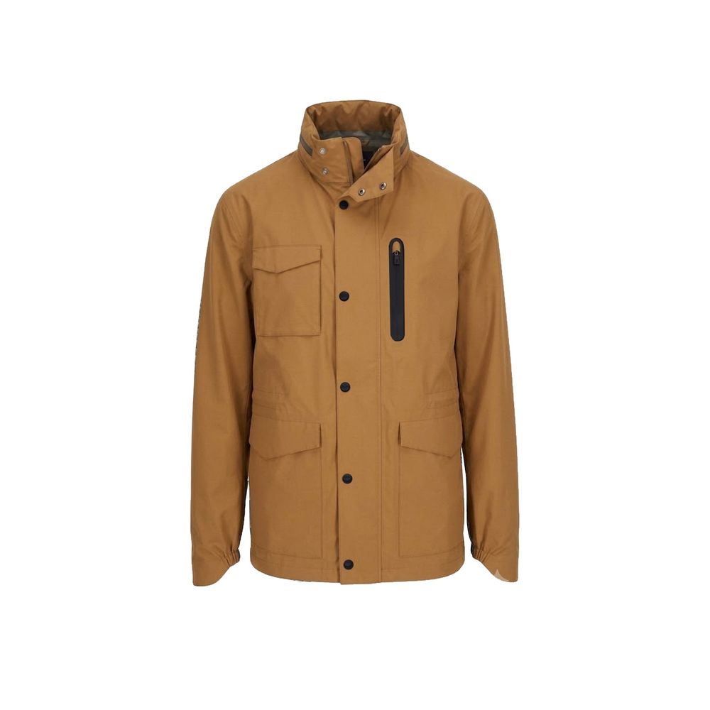 Herno Brown Polyester Shell Jacket