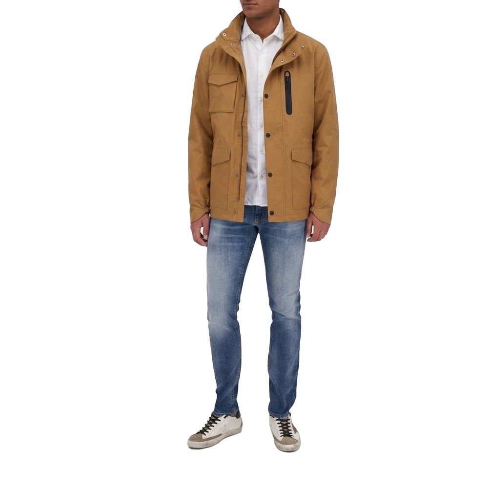 Herno Brown Polyester Shell Jacket