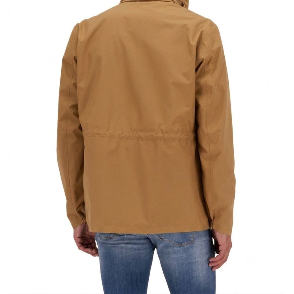 Herno Brown Polyester Shell Jacket