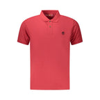 Timberland Red Cotton Men Polo Shirt - Eljoys Fashion 