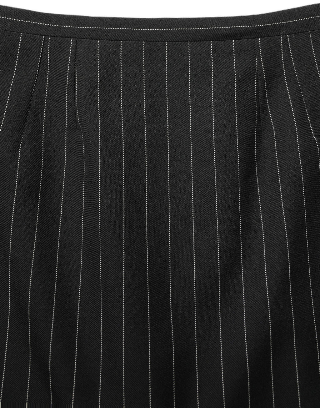 Dolce & Gabbana Black Pinstriped HighWaist Pencil Cut Skirt Dolce & Gabbana