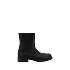 Our Legacy Black Calf Leather Bos Taurus Ankle Boots Our Legacy