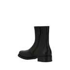 Our Legacy Black Calf Leather Bos Taurus Ankle Boots Our Legacy