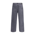 Our Legacy Black Cotton Relaxed Fit Jeans