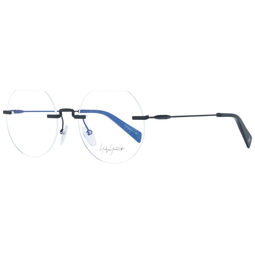 Yohji Yamamoto Black Metal Glasses Frames