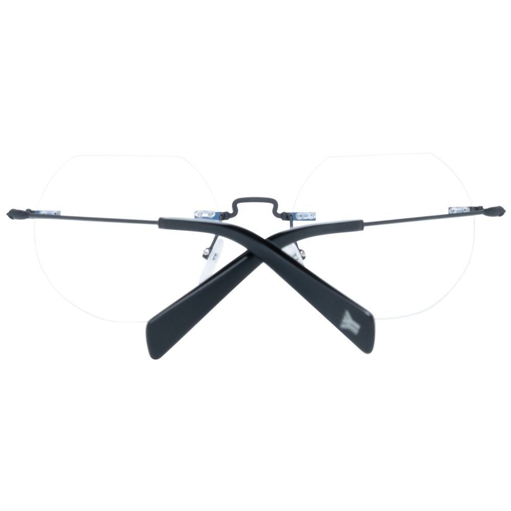 Yohji Yamamoto Black Metal Glasses Frames