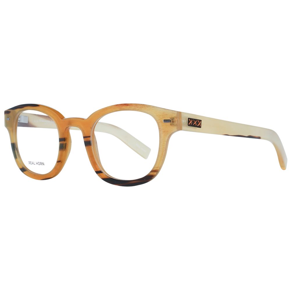 Ermenegildo Zegna Multicolor Horn Glasses Frames