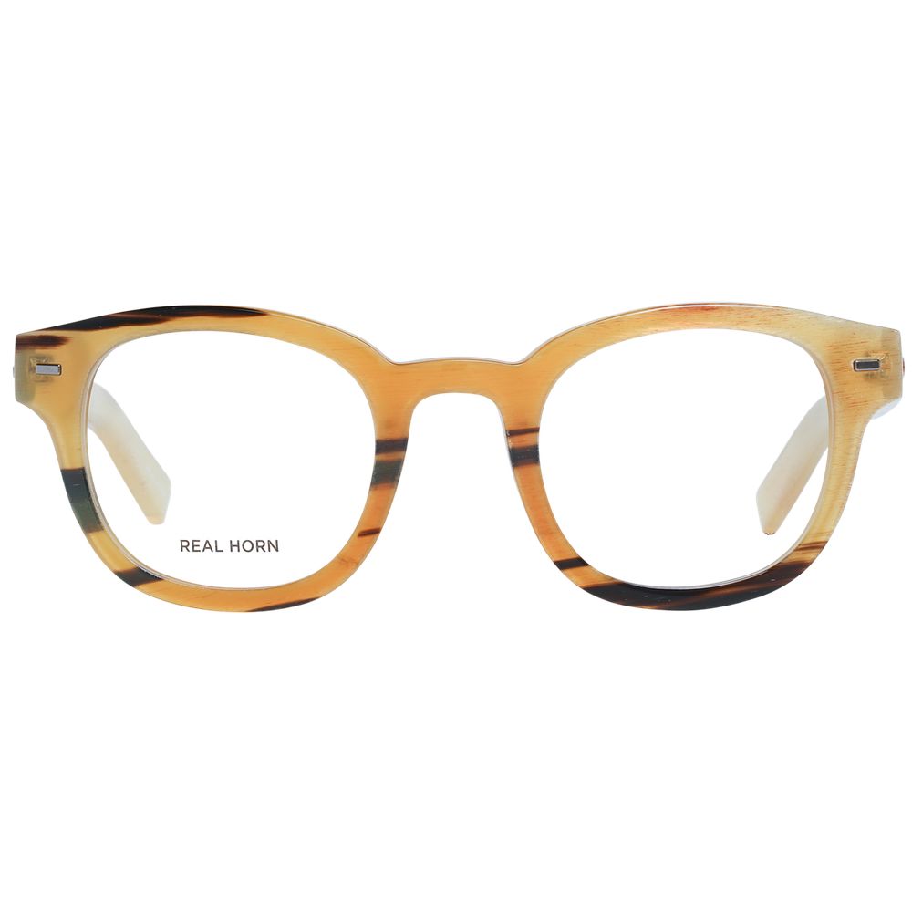 Ermenegildo Zegna Multicolor Horn Glasses Frames