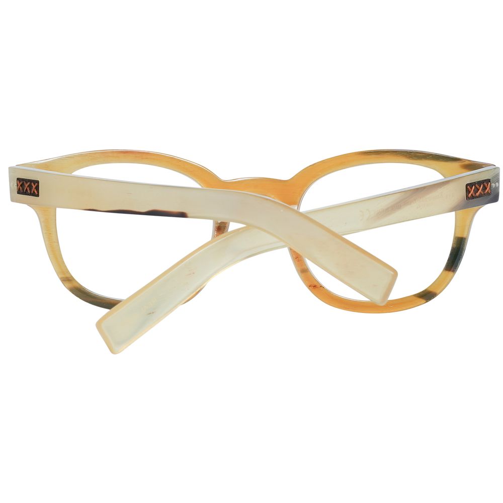 Ermenegildo Zegna Multicolor Horn Glasses Frames