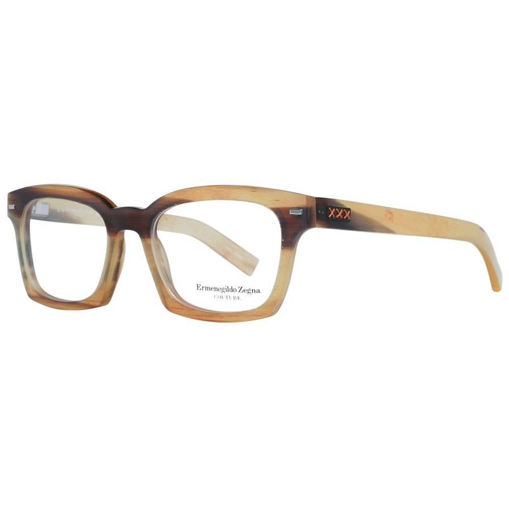 Ermenegildo Zegna Multicolor Horn Glasses Frames