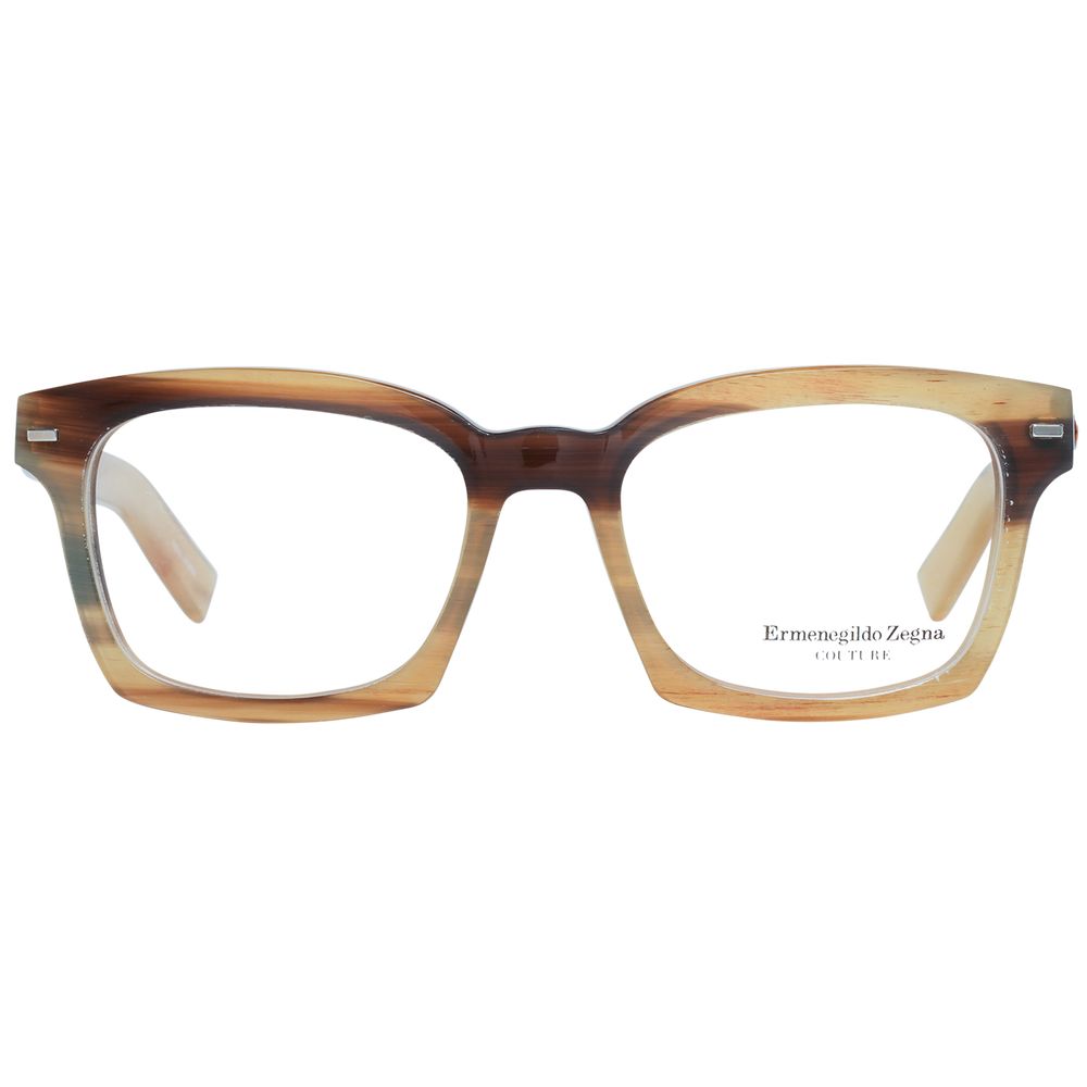 Ermenegildo Zegna Multicolor Horn Glasses Frames