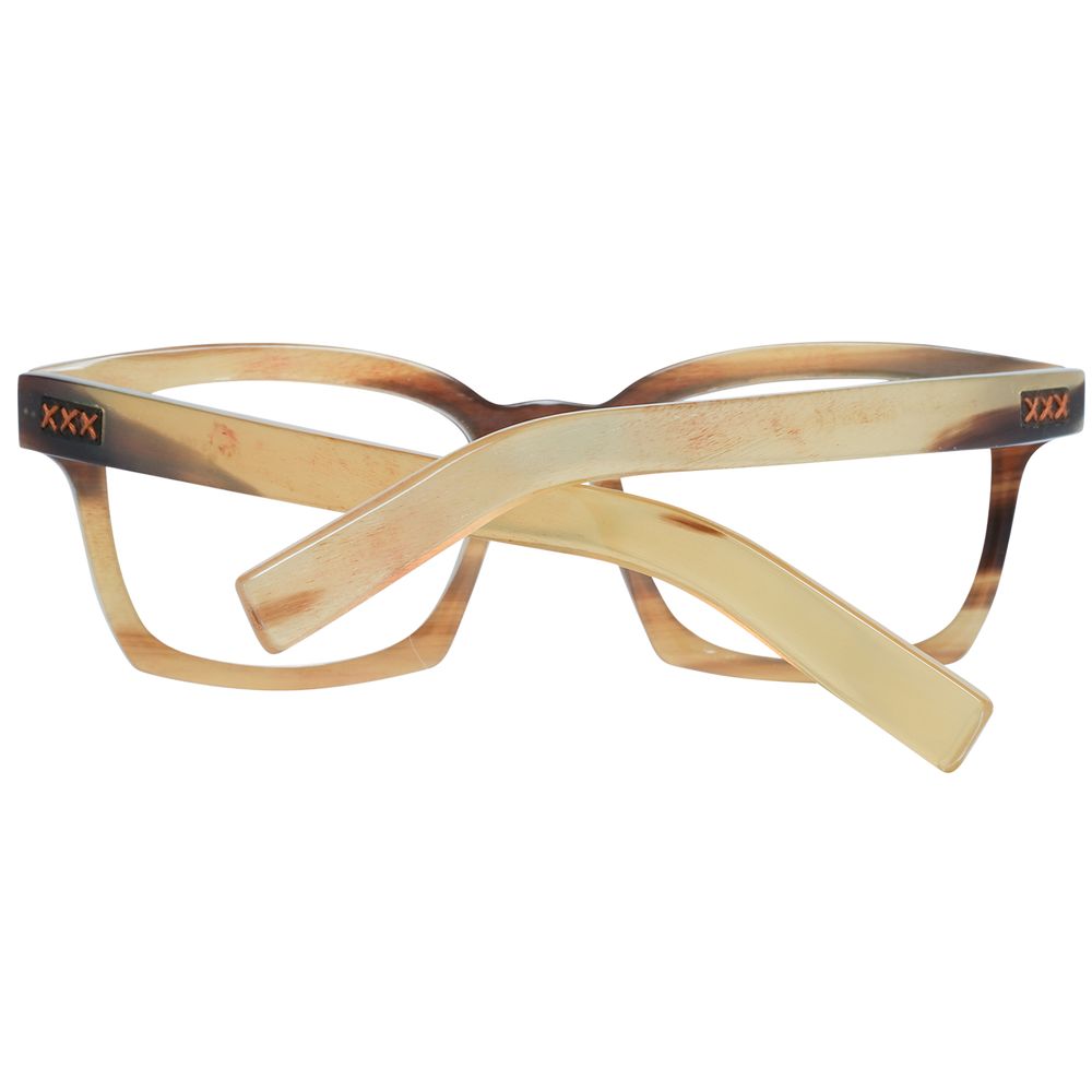 Ermenegildo Zegna Multicolor Horn Glasses Frames