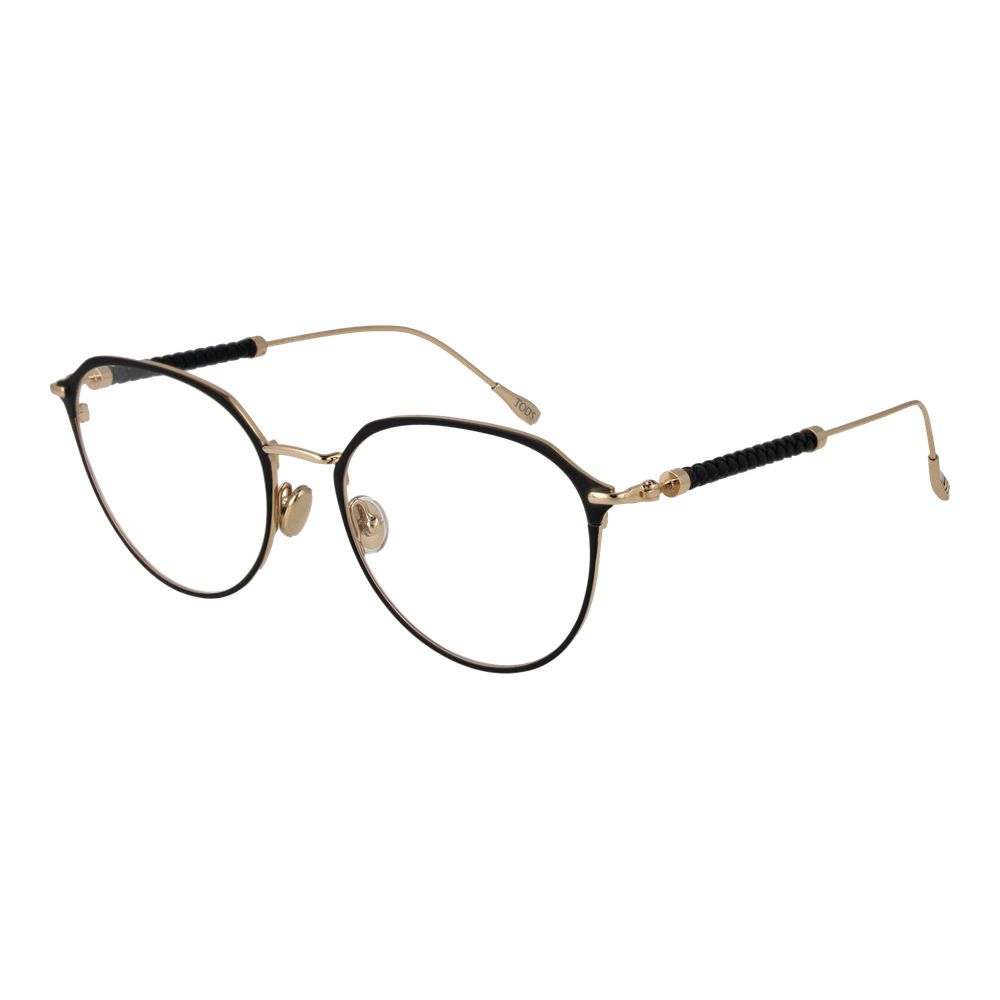 Tod's Black Metal Glasses Frames Tod's