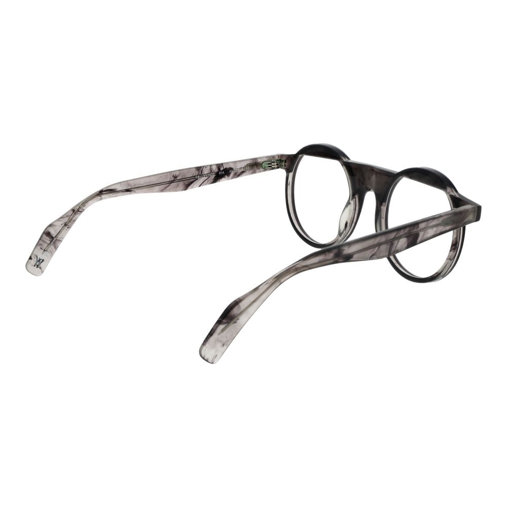 Yohji Yamamoto Gray Plastic Glasses Frames
