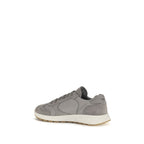 Prada Gray Recycled Polyamide Athletic Sneakers Prada