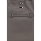 Zanellato Gray Calf Leather Bos Taurus Shoulder Bag Zanellato