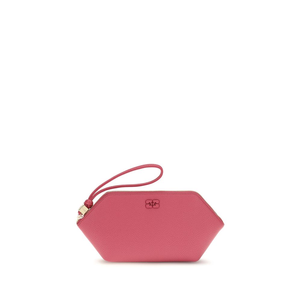 Ganni Multicolor Recycled Polyester Clutch Bag Ganni