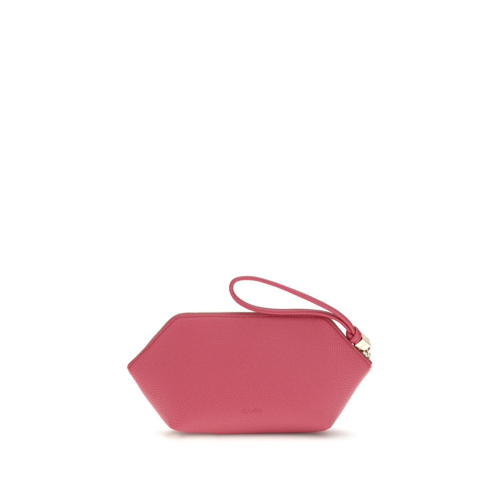 Ganni Multicolor Recycled Polyester Clutch Bag Ganni