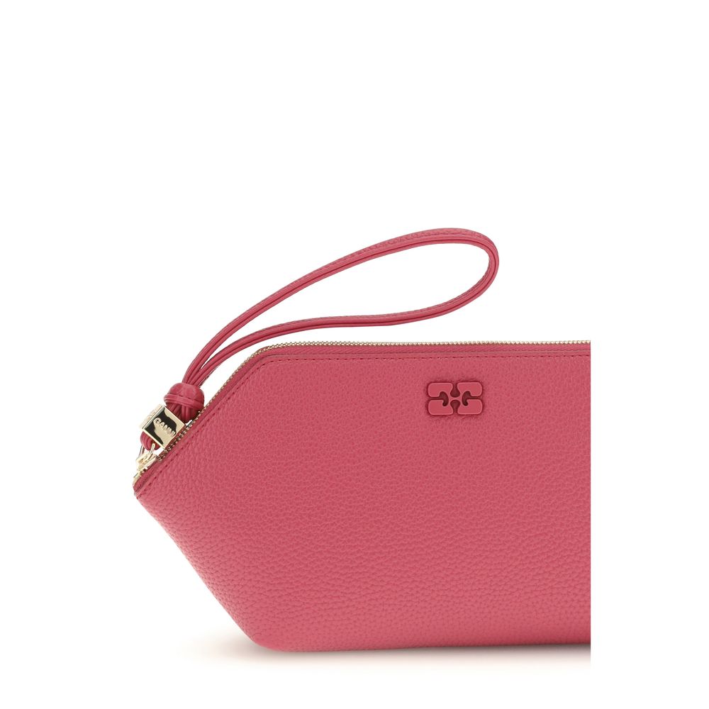 Ganni Multicolor Recycled Polyester Clutch Bag Ganni