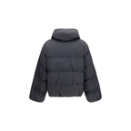 Balmain Black Viscose Full-Length Jacket Balmain