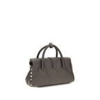 Zanellato brown calf leather Bos Taurus shoulder bag with sleek design and subtle stitching details.