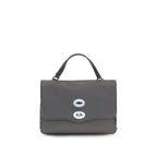 Zanellato Gray Calf Leather Bos Taurus Handbag Zanellato
