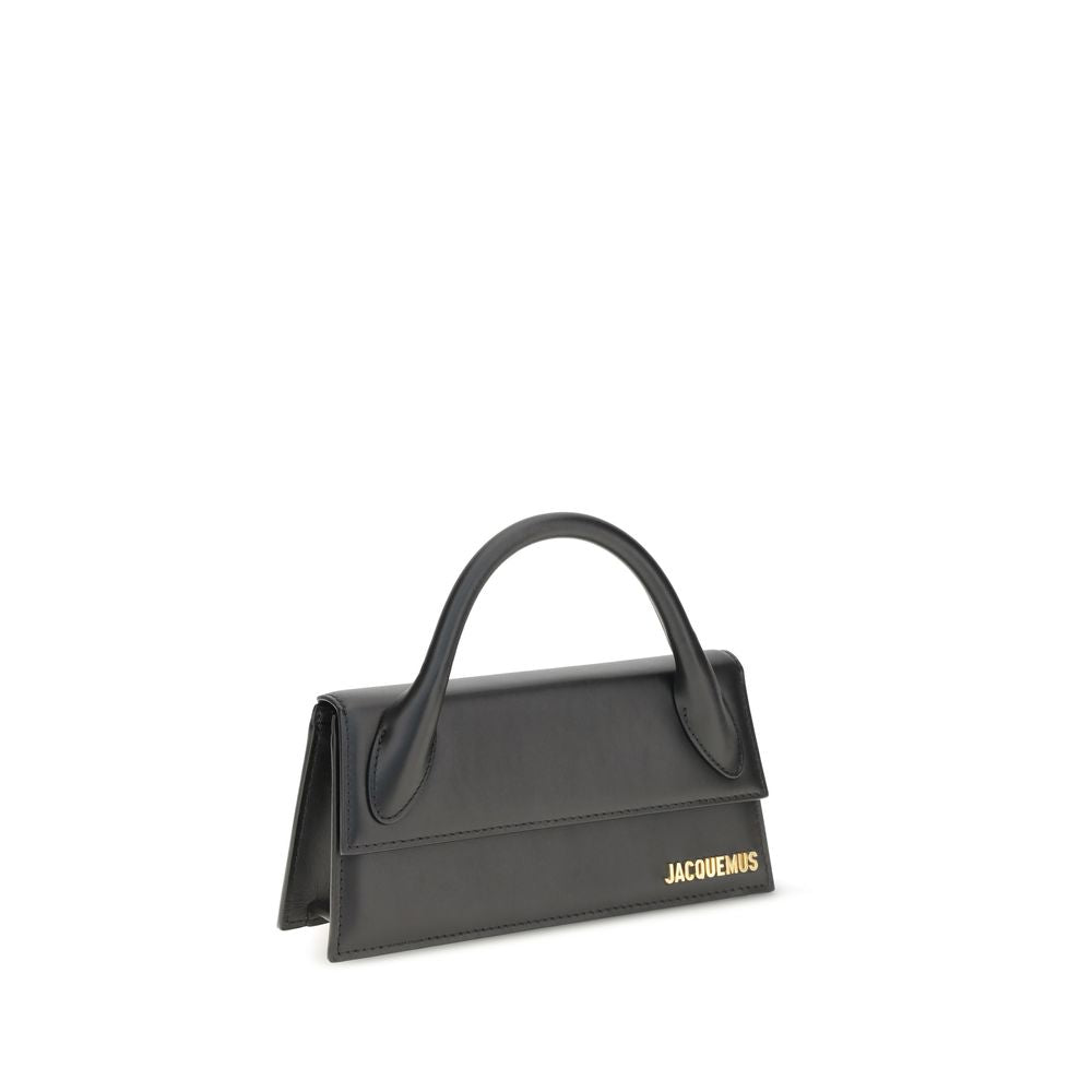 Jacquemus Black Calf Leather Bos Taurus Shoulder Bag Jacquemus