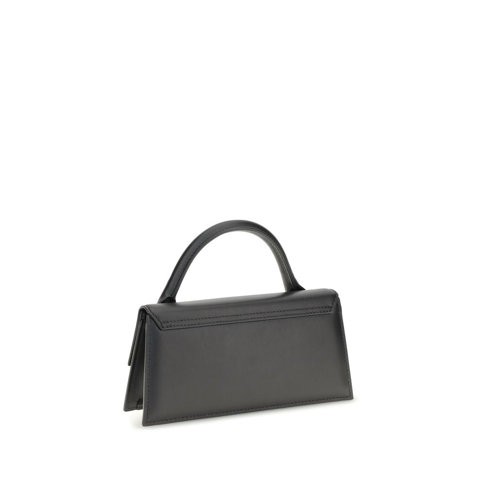 Jacquemus Black Calf Leather Bos Taurus Shoulder Bag Jacquemus