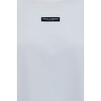Dolce & Gabbana White Cotton T-Shirt Dolce & Gabbana