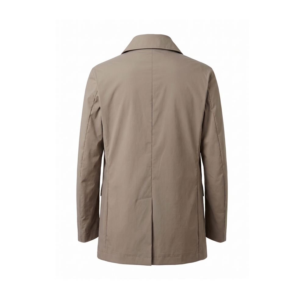 Malo Brown Cotton Men's Jacket Malo