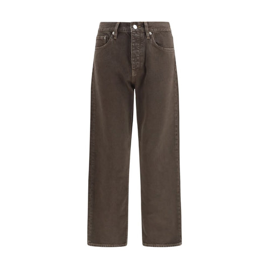 Sunflower Brown Cotton Relaxed Fit Jeans Sunflower