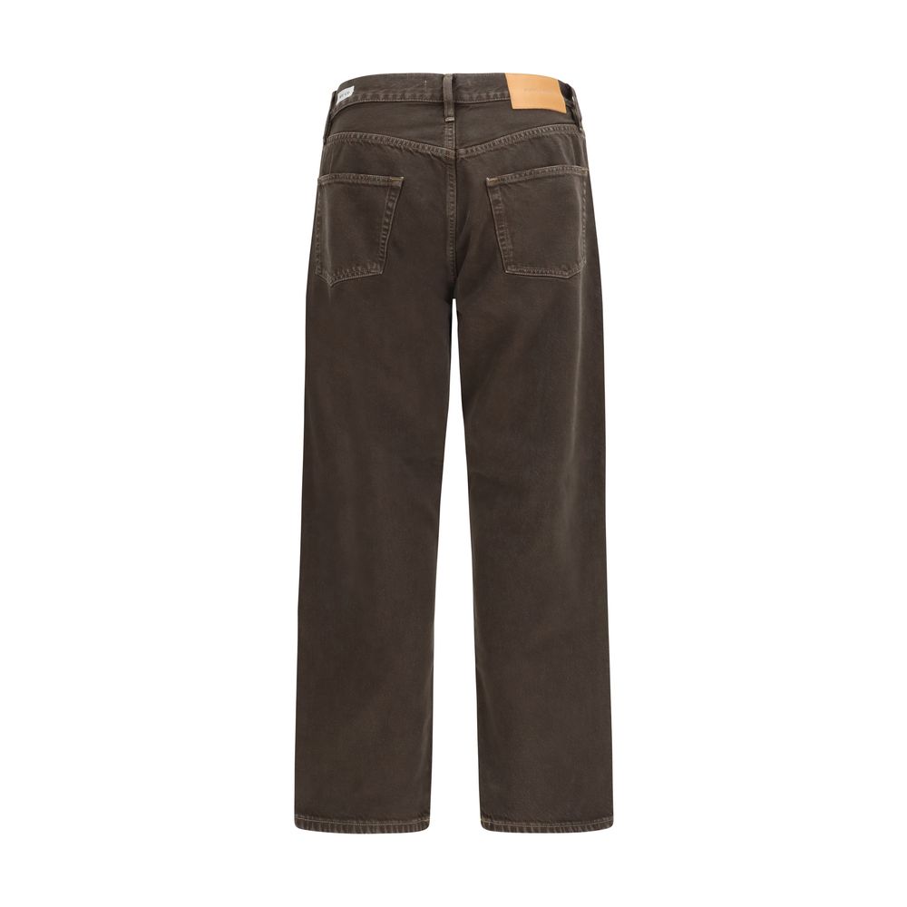 Sunflower Brown Cotton Relaxed Fit Jeans Sunflower