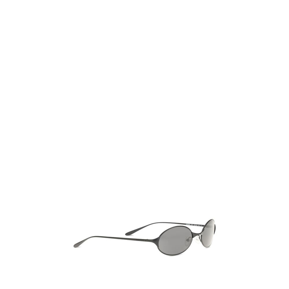 Alexander McQueen Gray Metal Sunglasses Alexander McQueen