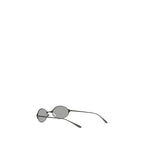 Alexander McQueen Gray Metal Sunglasses