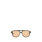 Alexander McQueen Brown Acetate Sunglasses