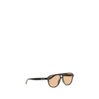 Alexander McQueen Brown Acetate Sunglasses