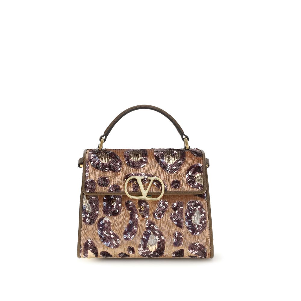 Valentino Garavani Multicolor Silk Shoulder Bag Valentino Garavani