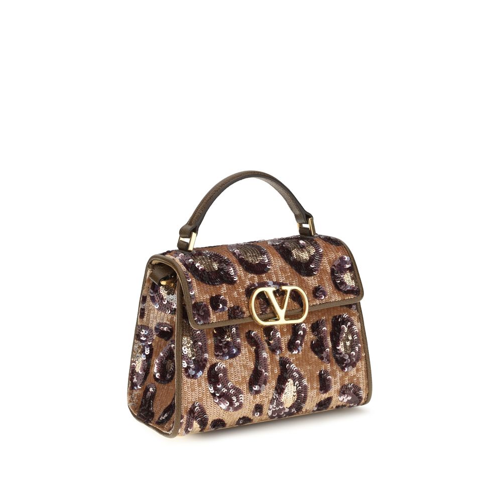 Valentino Garavani Multicolor Silk Shoulder Bag Valentino Garavani