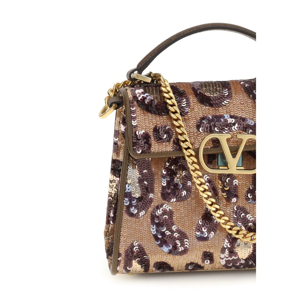 Valentino Garavani Multicolor Silk Shoulder Bag Valentino Garavani