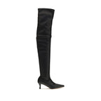 Proenza Schouler Black Polyurethane Over The Knee Proenza Schouler