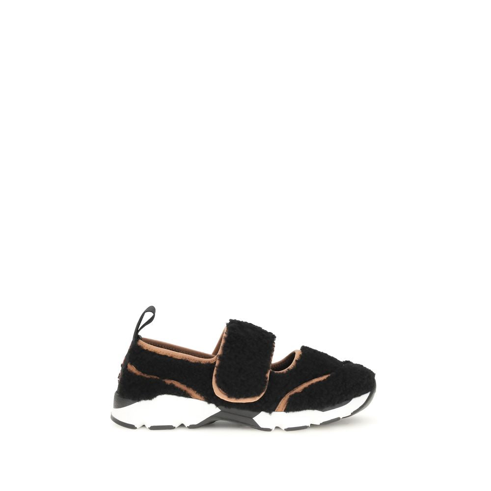 Marni Black Polyamide Athletic Sneakers Marni