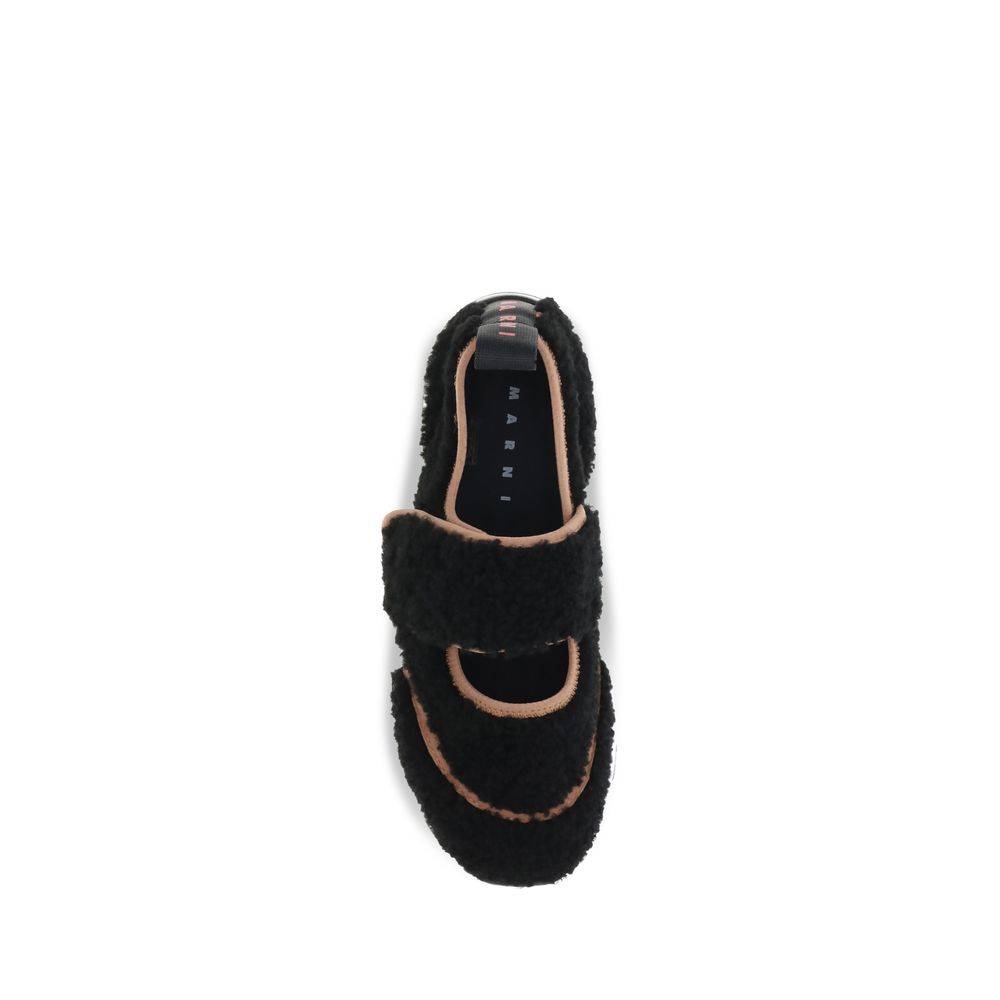 Marni Black Polyamide Athletic Sneakers Marni