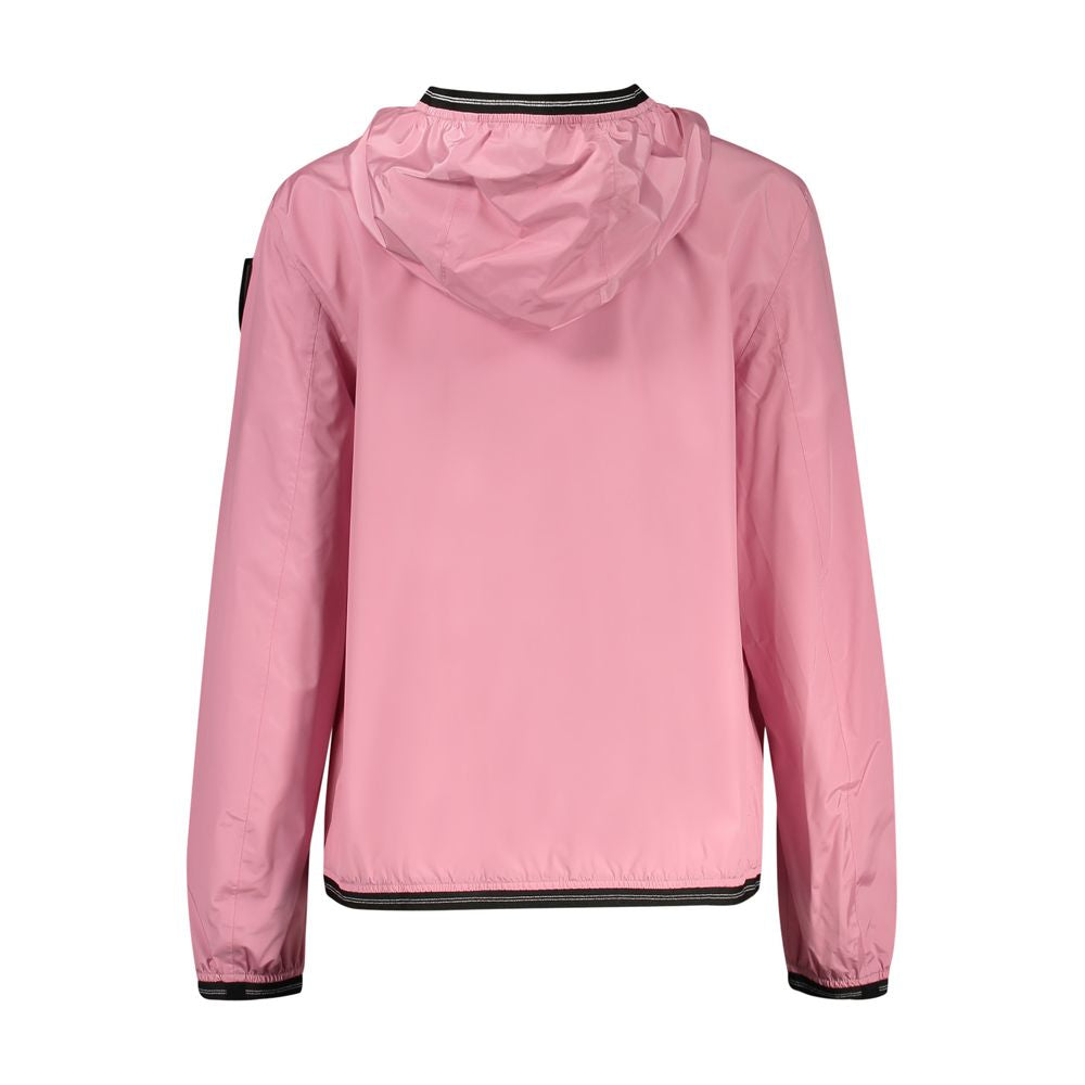 Blauer Rosa Poliammide Women's Jacket Blauer