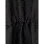 Gucci Black Polyester Trench Coat Gucci