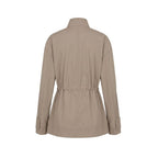 Malo Brown Cotton Women Jacket