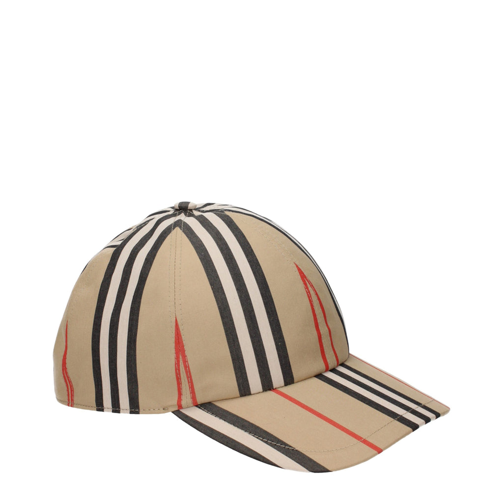 Burberry Beige Cotton Cap Baseball Hat Burberry