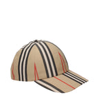 Burberry Beige Cotton Cap Baseball Hat Burberry