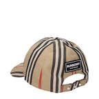 Burberry Beige Cotton Cap Baseball Hat Burberry